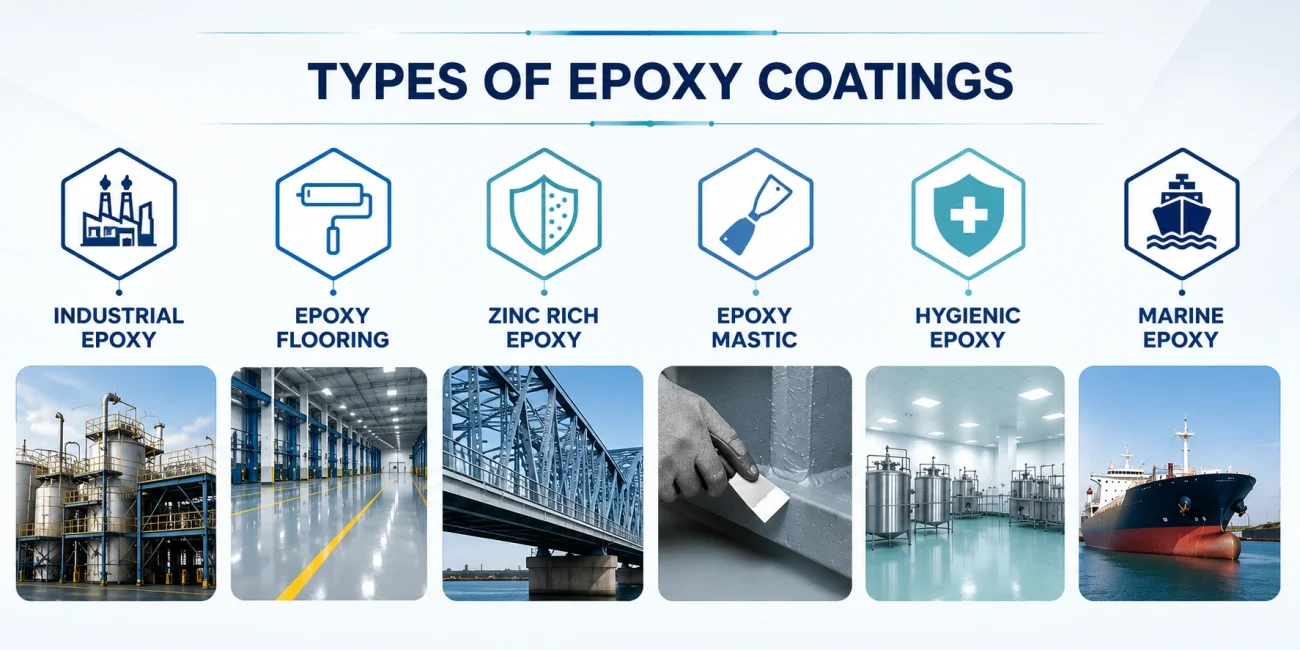 Types of Epoxy Coatings