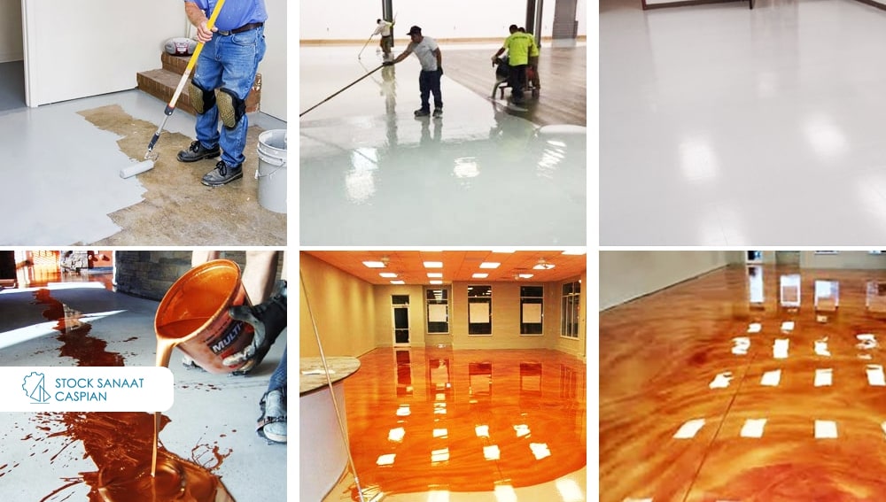 ساختار رنگ اپوکسی و رزین اپوکسی