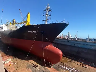 رنگ آمیزی کشتی 