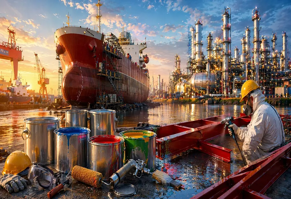 رنگ صنعتی چیست و چه کاربردی دارد؟